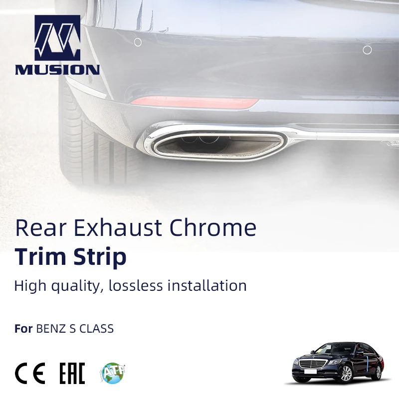 OE 2228852900 Musion автомобильные хромированные аксессуары отделка заднего бампера