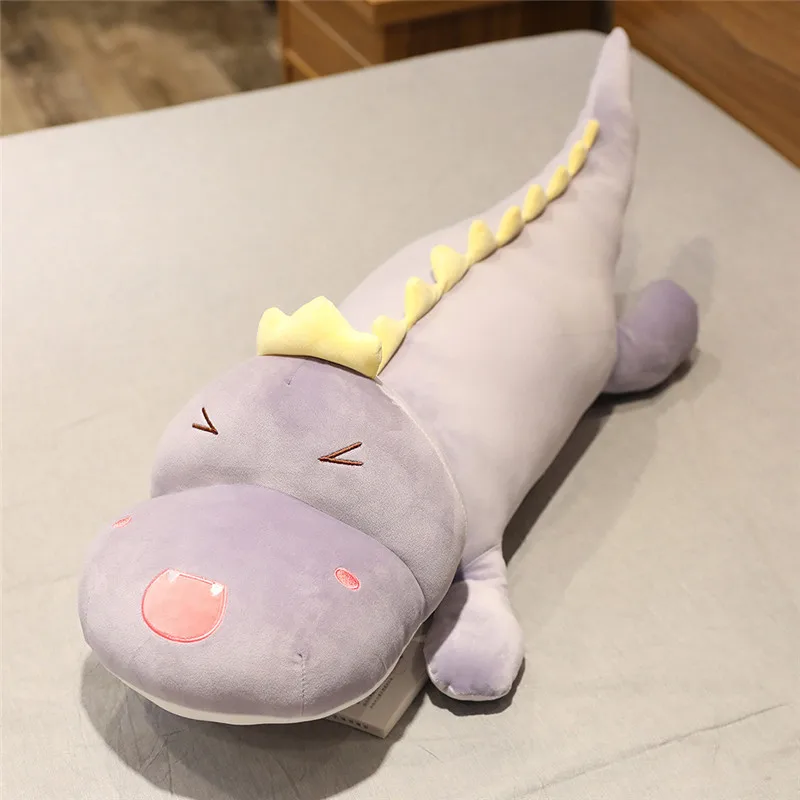 

New Arrived Super Soft Dinosaur Plush Toy Soft Stuffed Dinosaur Pillow 80cm 100cm 120cm Size To Choose Gift For lOVERS