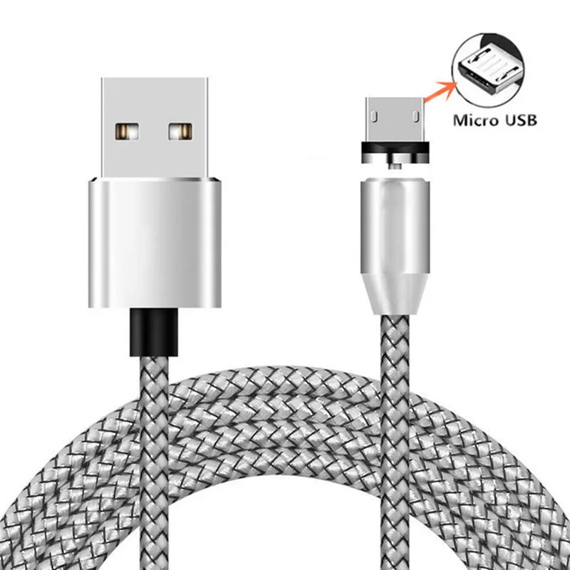 Быстрое зарядное устройство QC 3 0 USB магнитный кабель Micro Charge для Samsung A7 Huawei Honor 9a Xiaomi