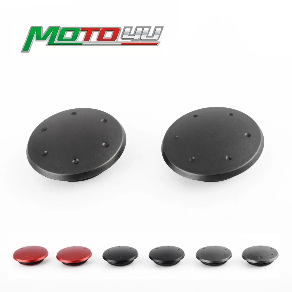 Алюминиевые зеркальные крышки с отверстиями левые и правые Декоративные Чехлы 2