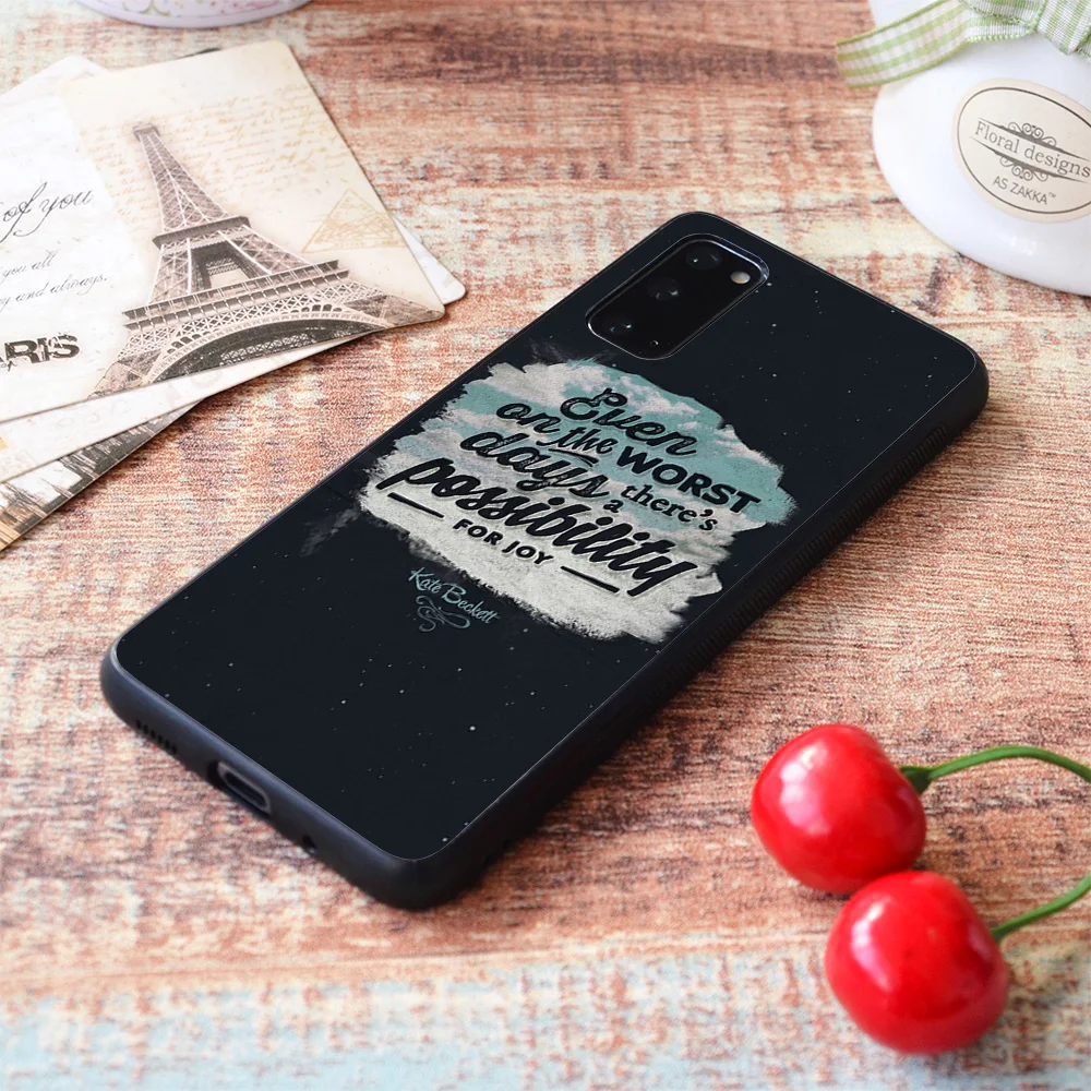 

For Samsung Galaxy Kate Beckett Soft TPU border Samsung Galaxy Case