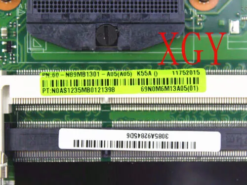 Материнская плата для ASUS k55a u57a материнская k55vd 60-n89mb1301 Протестировано на 100%