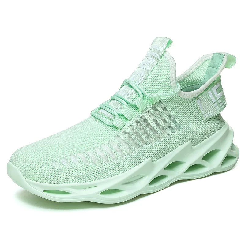 

Кроссовки дышащие, спортивная обувь для бега на открытом воздухе, модная удобная повседневная мужская обувь для спортзала, женские кроссов...