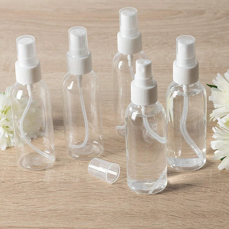 20Pack 60Ml 2OZ Extra Fine Mist Mini Spray Bottles with Atomizer Pumps for Essential Oils Travel Perfume Bulk Portable Makeup | Красота и