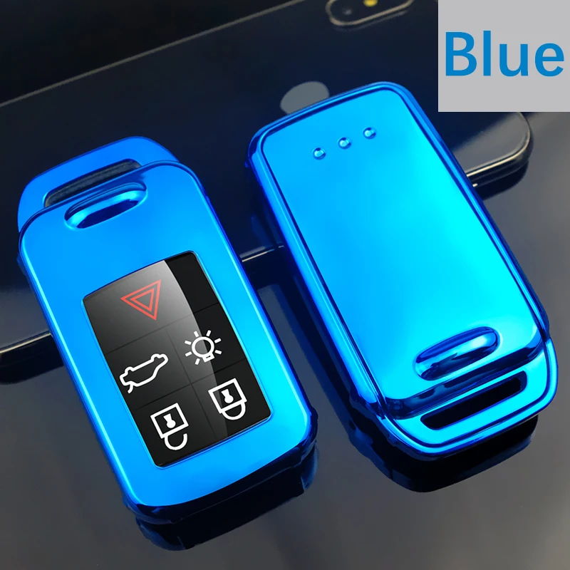 Новинка защитный мягкий чехол для ключа из ТПУ Volvo S60 S80 V60 XC60 XC70 S60L S80L V40 XC90 5 6