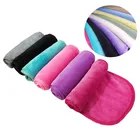 Мягкое многоразовое полотенце для чистки лица, средство для снятия макияжа из микрофибры, ватные диски, тканевое полотенце для лица, инструменты для ухода за кожей