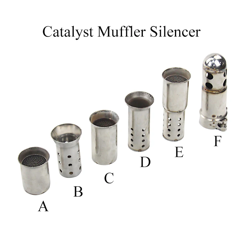 Универсальный катализатор шума для мотоцикла глушитель выхлопной трубы из
