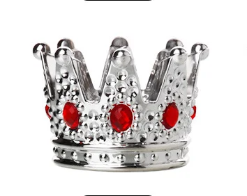 Silver(Red Diamond) Многофункциональная Хрустальная пепельница в форме короны пепельница для сигарет Пепельница для сигар - Цвет: Silver(Red Diamond)