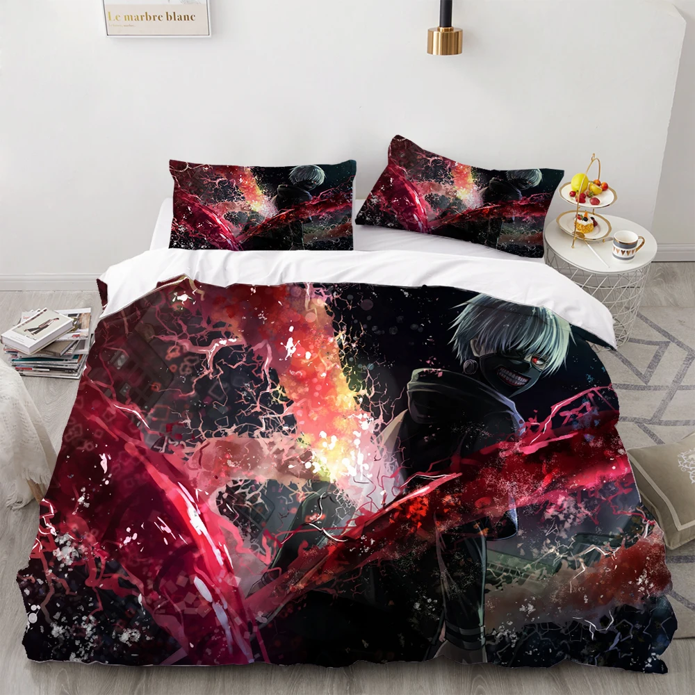 Комплект постельного белья Токийский Гуль комплект из 2/3 предметов пододеяльник