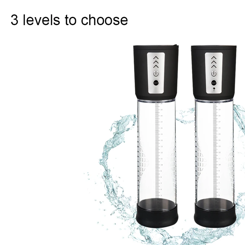 Электрический насос для увеличения пениса автоматический вакуумный игрушка