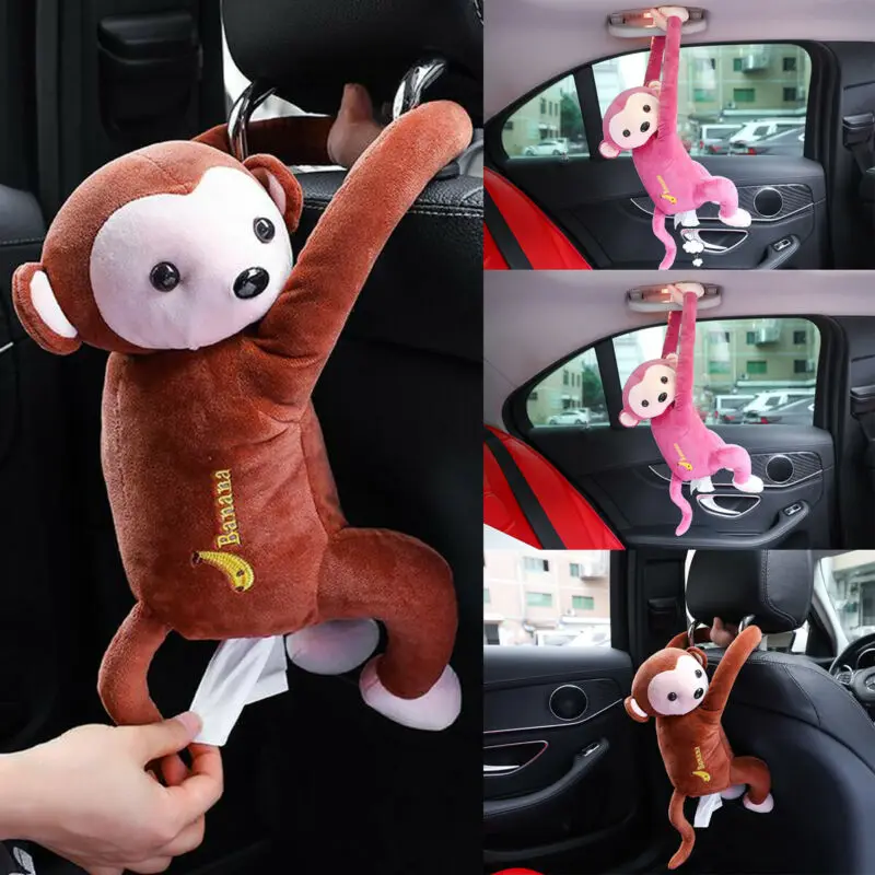 Новинка коробка для салфеток в виде куклы бумажный держатель на автомобильное