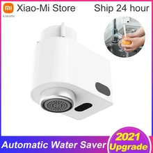 2021 Original Youpin Xiaomi Automatic Water Saver Tap Smart Faucet Sensor Infrared Water Energy Saving Device Kitchen Nozzle Tap
