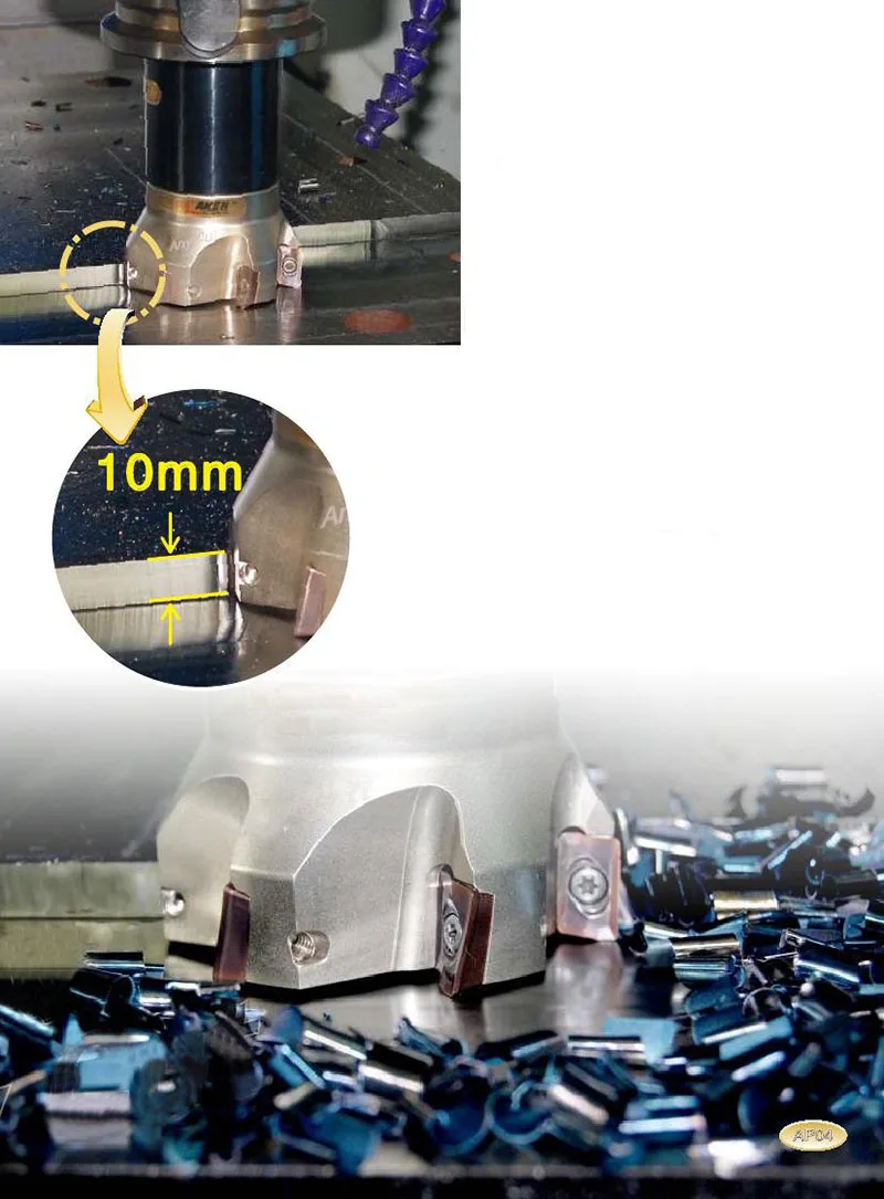 OYYU BAP300R CNC BAP300 прямоугольный Фрезерный резак BAP 300R ударопрочный прямой фрезерный станок карбидная вставка для токарного станка резак