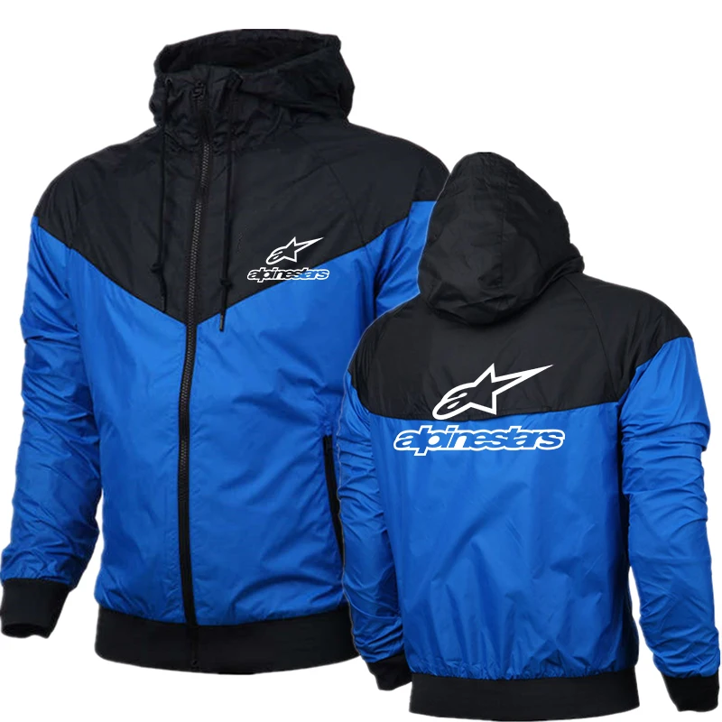 

2021 Alpinestar Letter Printing New Men Pullover Casual Track Field Sportswear Hoodie Jogging Zipper Hooded Sweatshirt Men DG+22