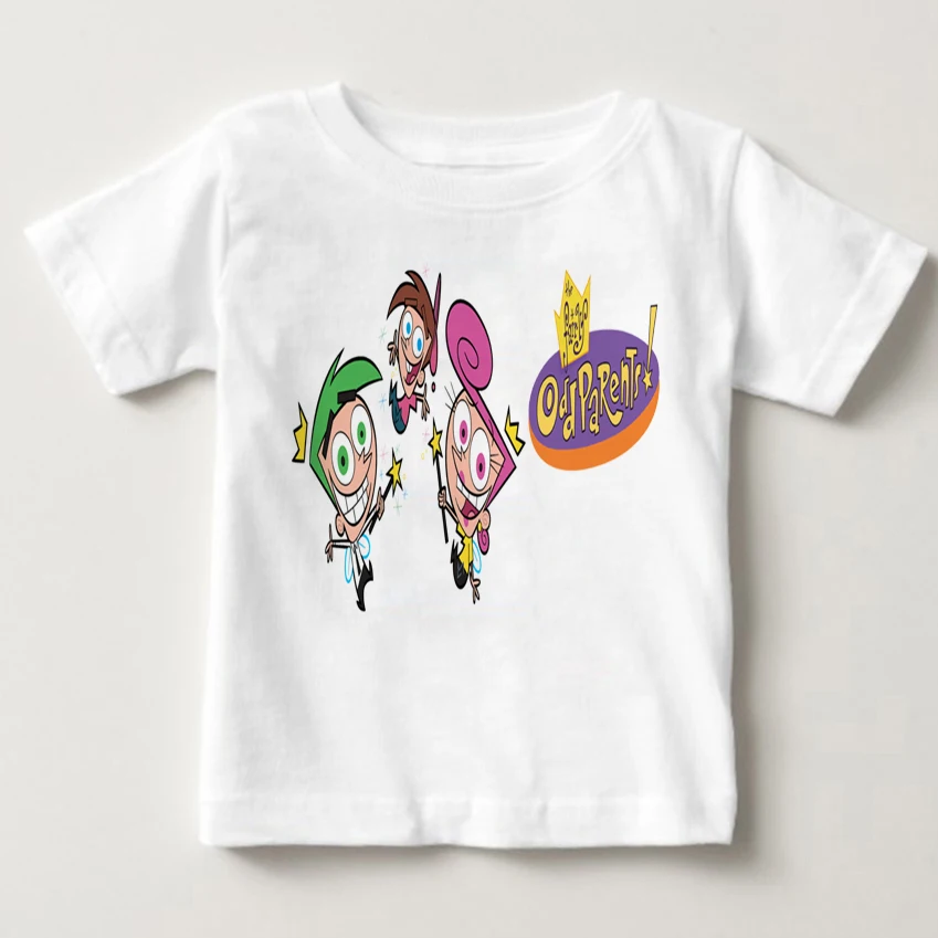 

Summer Short Sleeved Kids Animation Timmy Summer TShirts Boy Tops Kids And Girl Babe T-Shirt Timmy Girls' Short Sleeve Top