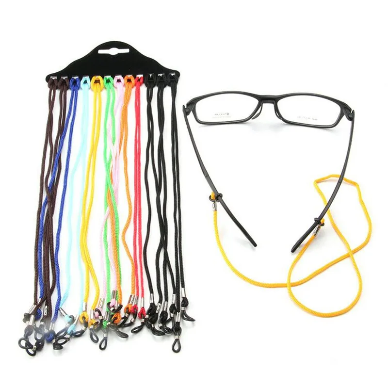 12 шт. нейлоновая цепочка для очков Cordon Para Gafas ремешок для очков стрейч очки шнур держатель для очков цепи аксессуары для очков