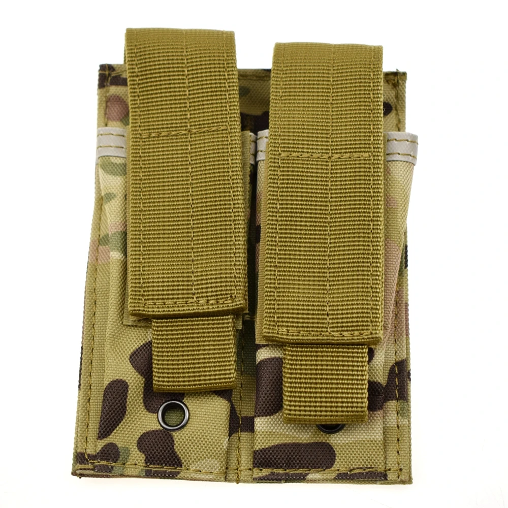 9 мм Molle нейлоновый Тактический двойной чехол для пистолета журнала закрытая
