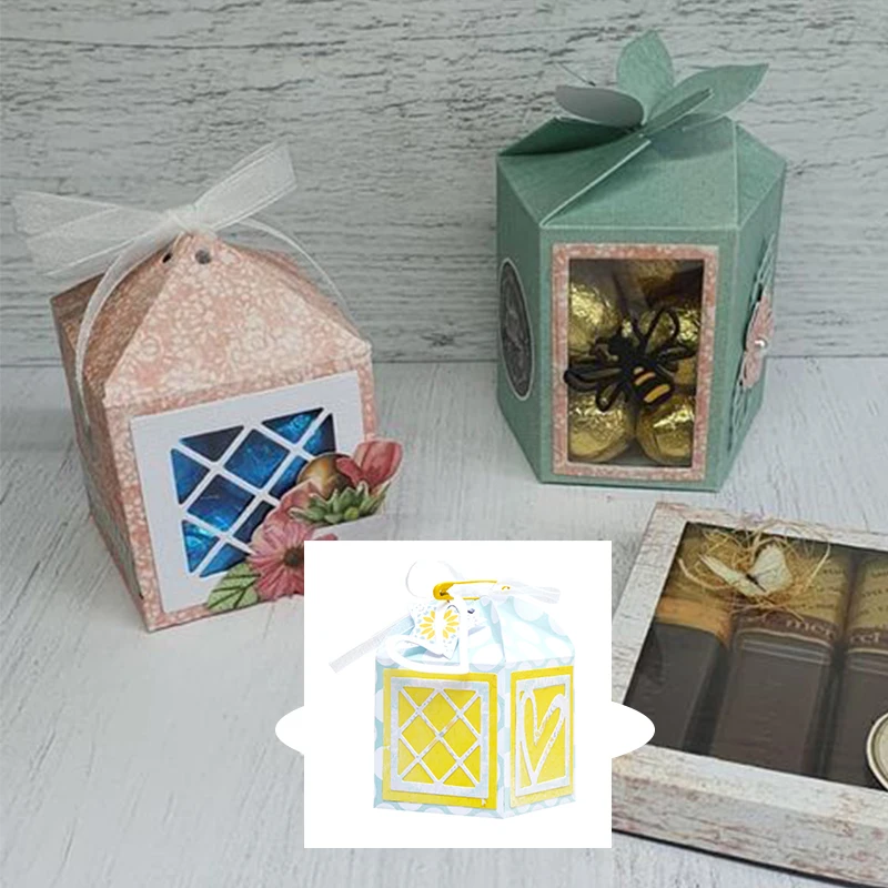 

Подарочная коробка, комбинация 2021, новые трафареты для резки металла, трафареты для «сделай сам», скрапбукинг, фотоальбом, декоративное тис...