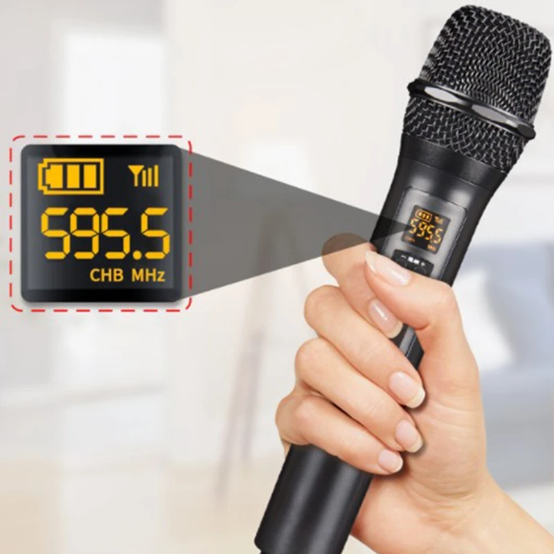 

X-188 Wireless Microphone System, Conference Home Mobile Phone Live Sound Card K Song Universal Microphone