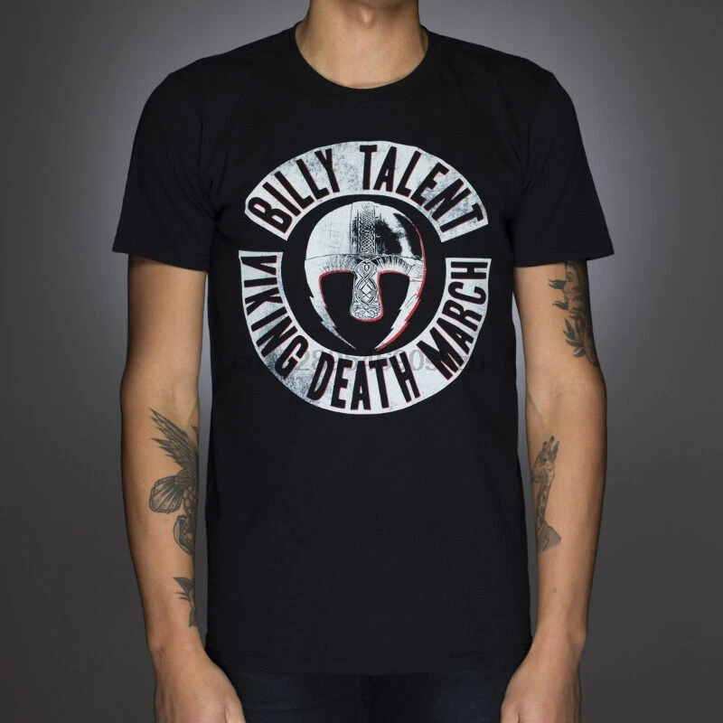 Официальный Billy Talent Viking Death March футболка новая Лицензированная группа Merch ALL