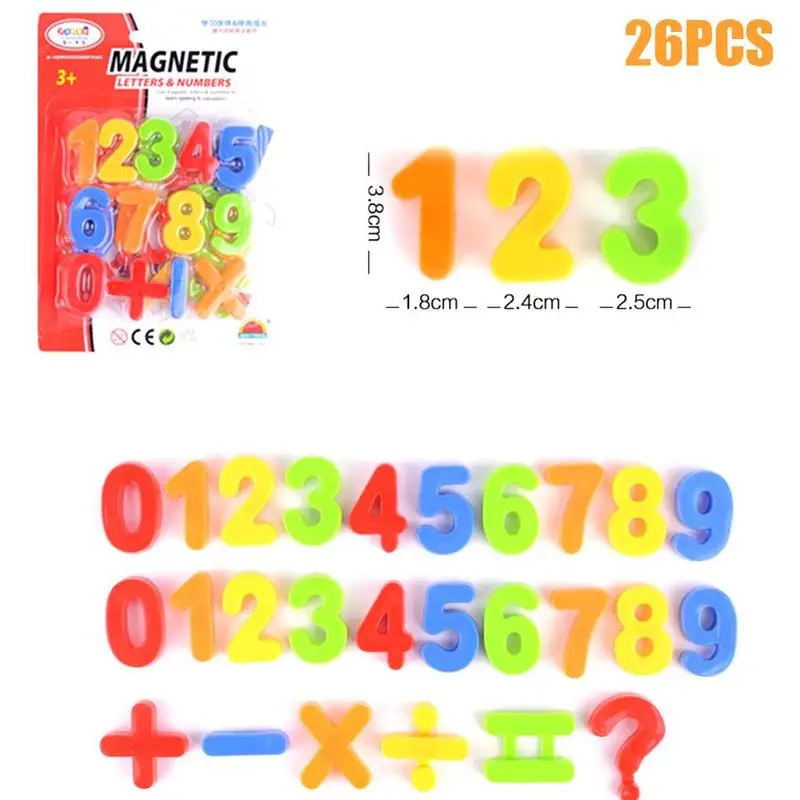 Новинка магнитные A z буквы алфавита языки математика цифры магниты Обучающие