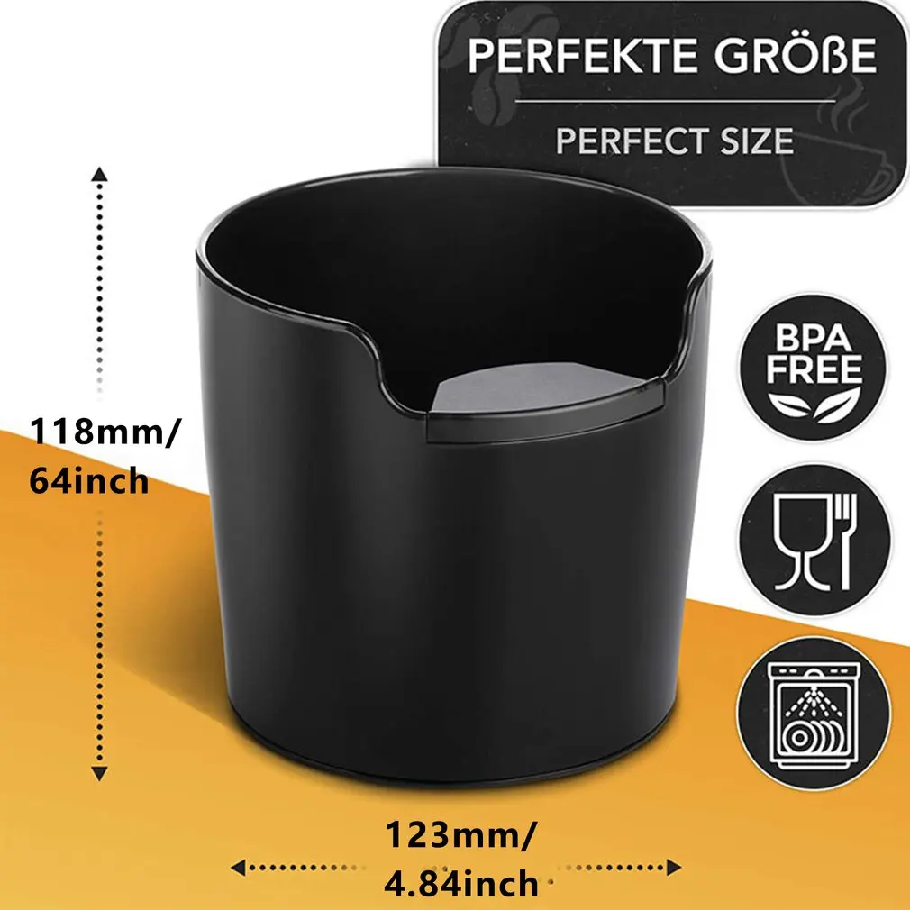 

Coffee Knocking Box Creative Coffee Powder Bucket Shock-Absorbent Durable Espresso Knock Ground Box Barista Tool