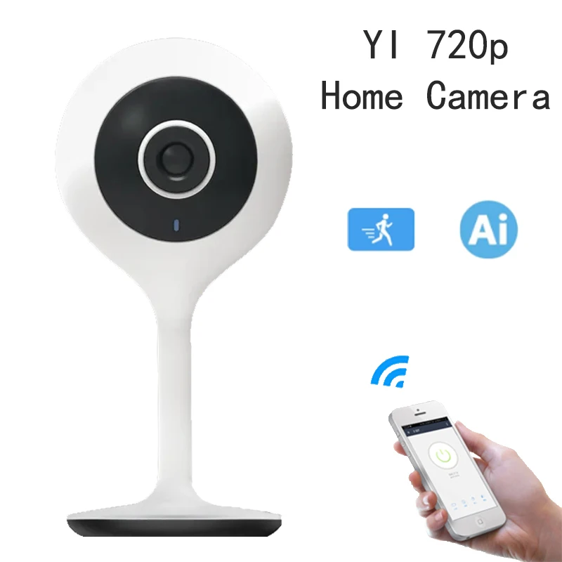 

YI 720p проектор для домашнего Камера Крытый AI люди и домашние животные безопасности Камера наблюдения Системы с Ночное видение для домашнего ...