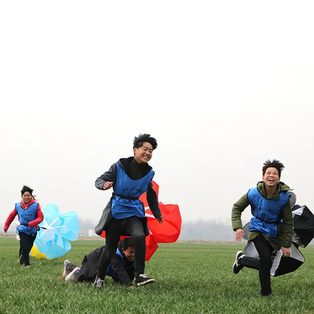 Скоростной тренировочный парашют для бега футбольные спортивные