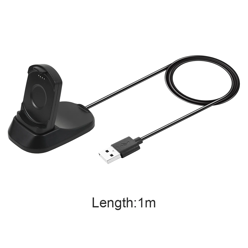 

Magnetic Charger 1m/3ft USB Cable Cord Charging Dock Portable Entertainment Earphone Supplies for TicWatch Pro / 2020