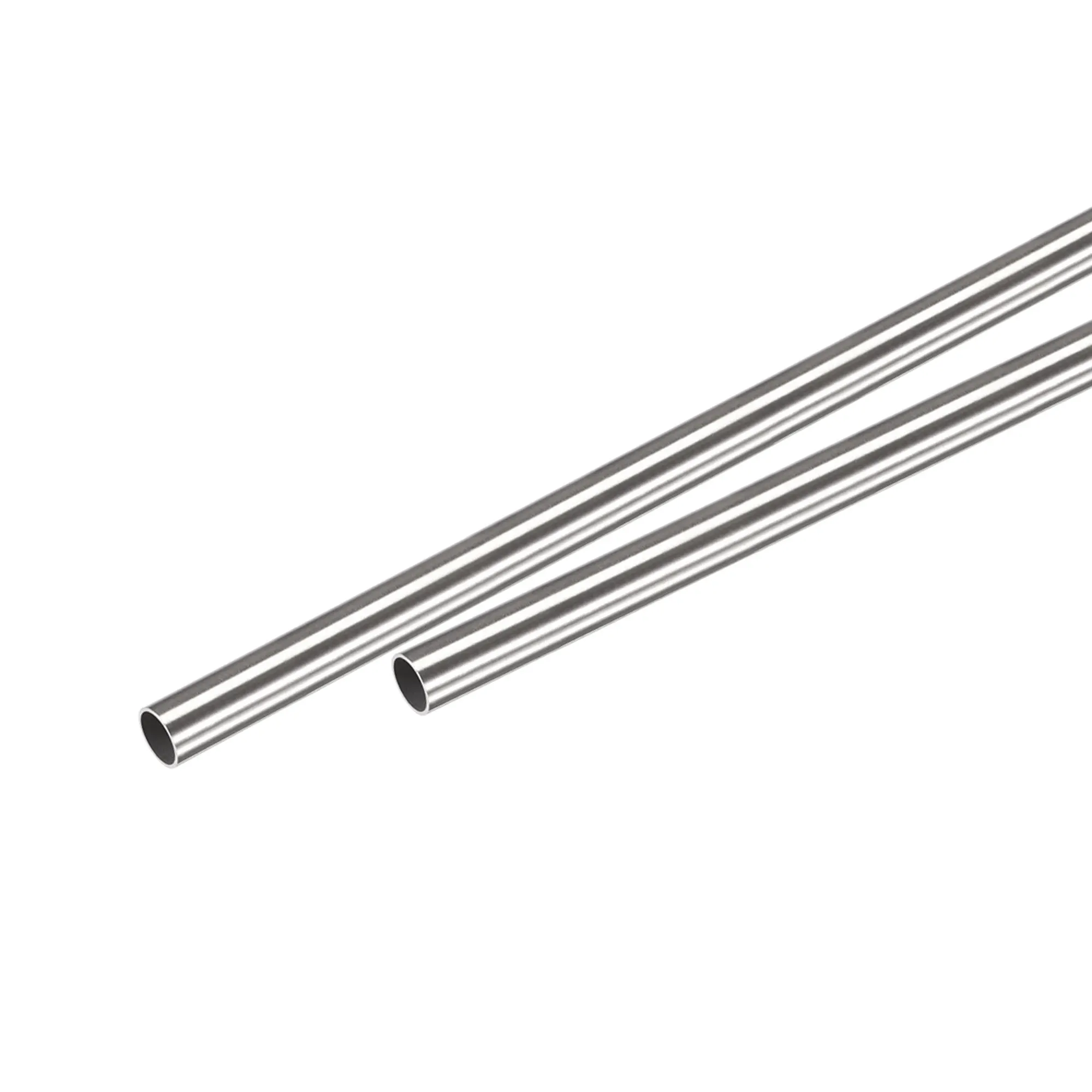 

Uxcell 304 Stainless Steel Round Tube 6mm OD 0.5mm Wall Thickness 250mm Length 2 Pcs