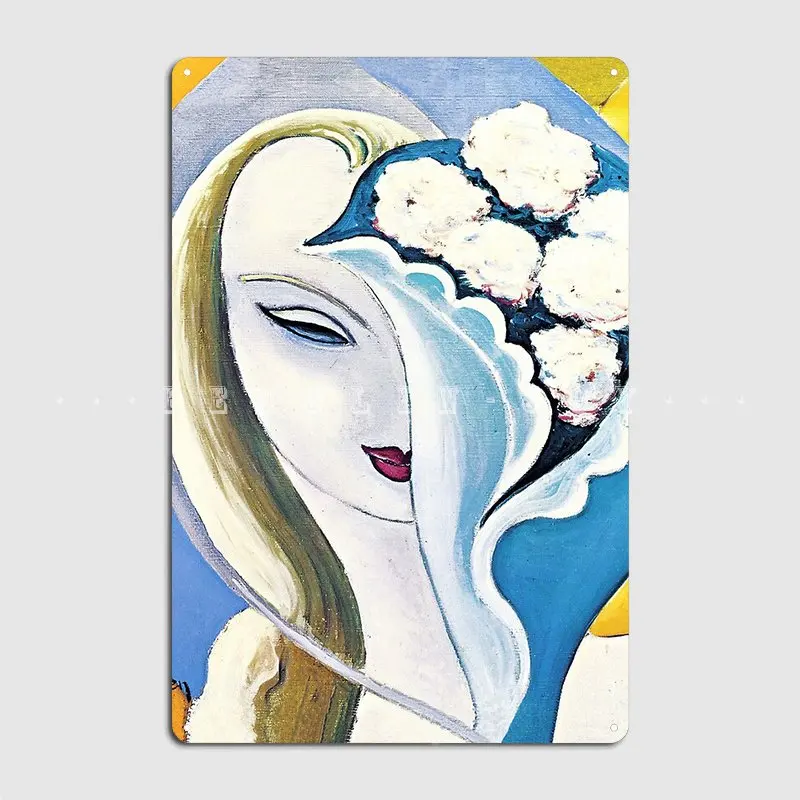 Металлический знак Layla проектирование детской стены в гостиную фотопостер