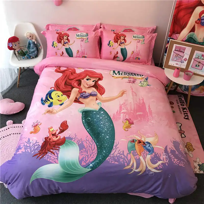 Комплект постельного белья пододеяльник розового цвета двойной размер для