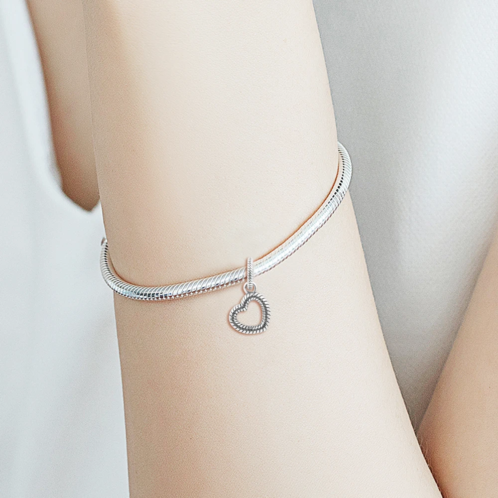 Бусина-змея из серебра 925 пробы с рисунком змеи | Украшения и аксессуары