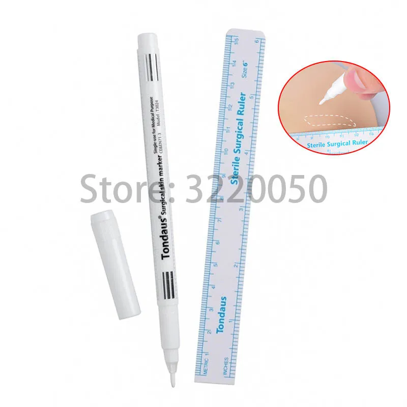 Тату маркер ручка белый микроблейдинг для кожи бровей Перманентный макияж