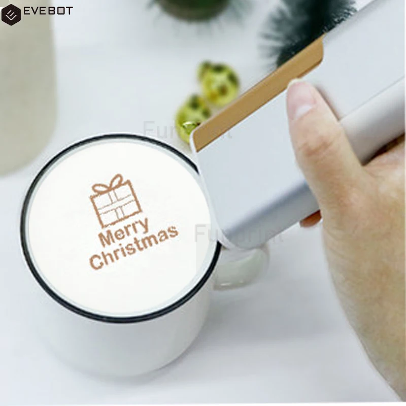 Миниатюрный пищевой принтер EVEBOT портативный струйный ручка для печати на заказ