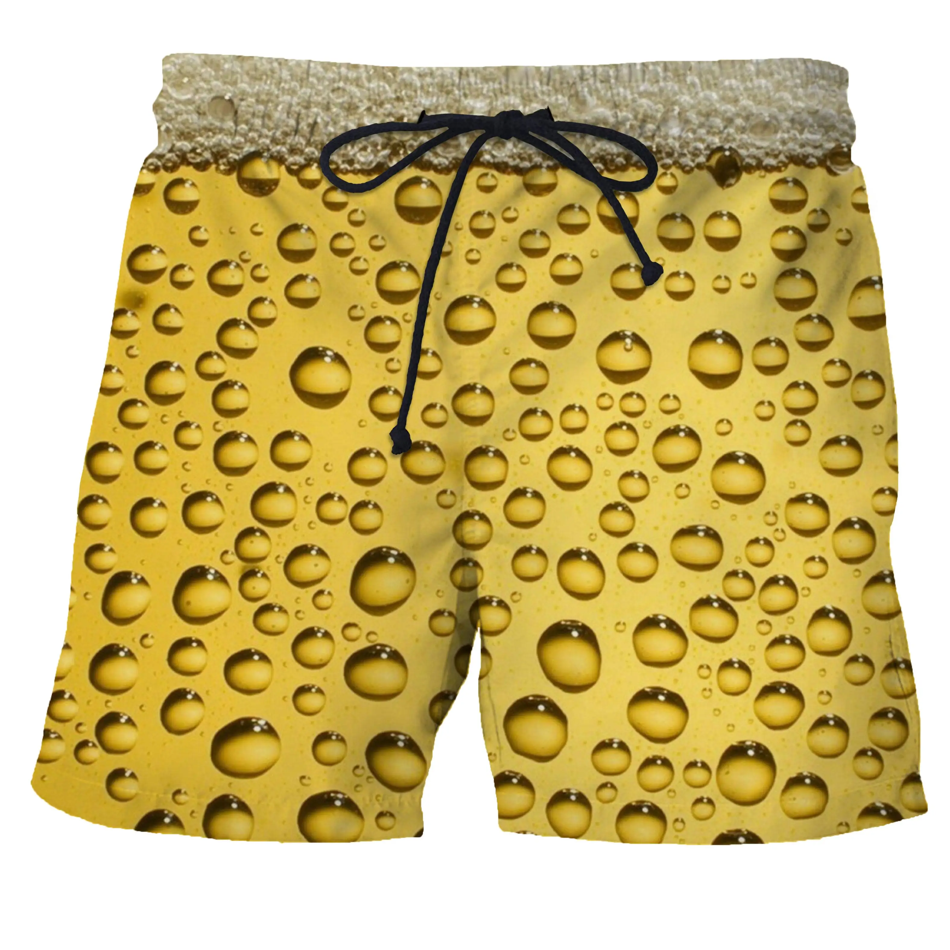 

NEW Beer 3D Printed Men's Shorts Summer Island Vacation Beach Shorts Quick Dry Casual Loose Comfortable Running Sport Shorts Hot