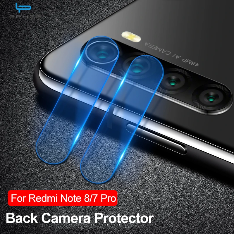 2 шт., закаленное стекло для Xiaomi Redmi Note 8 Pro 7 8t K20 7A, Защитное стекло для задней камеры, Защитная пленка для Redmi Note 7