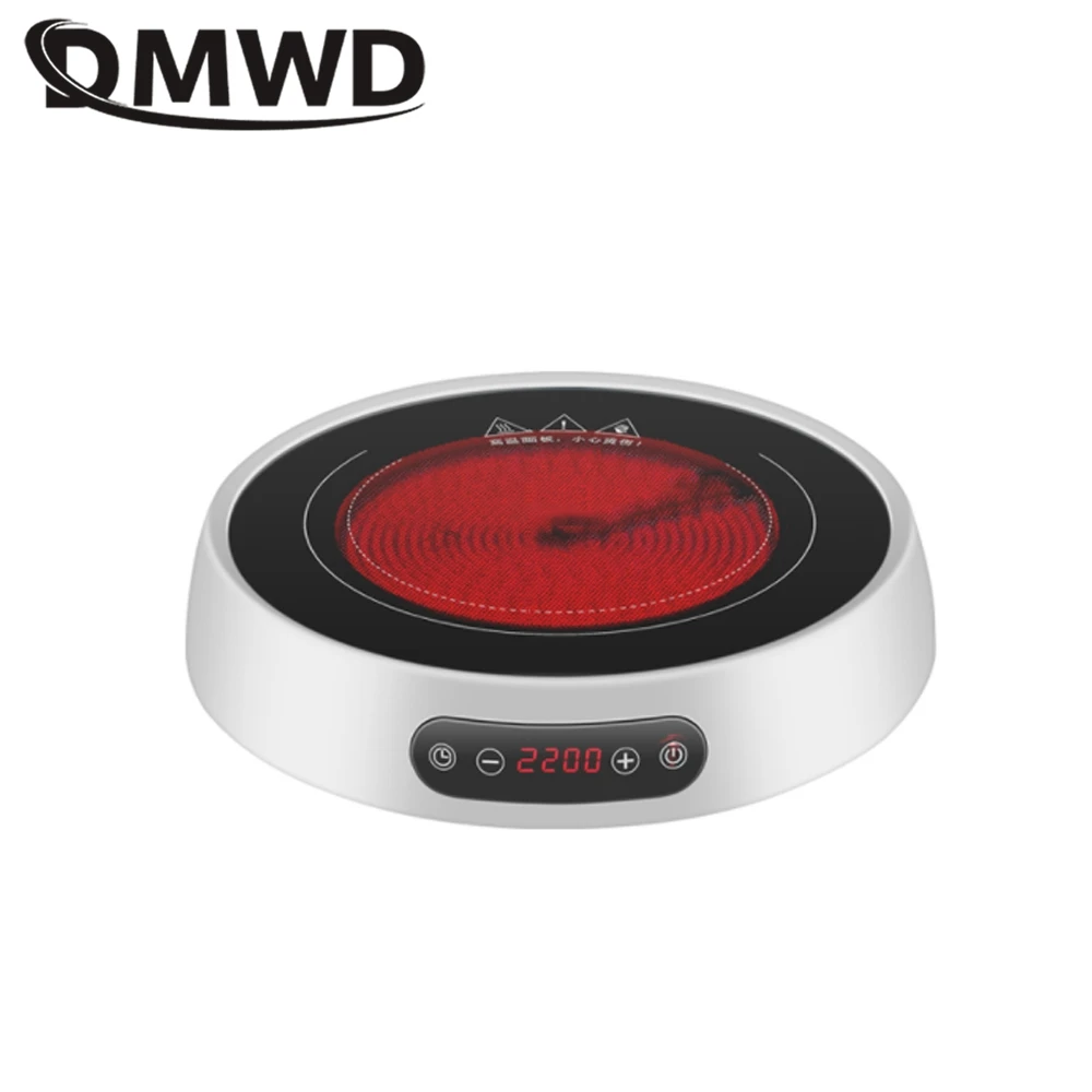 DMWD 2200 Вт электрическая плита бытовая индукционная фотоплита горячая 3 часа