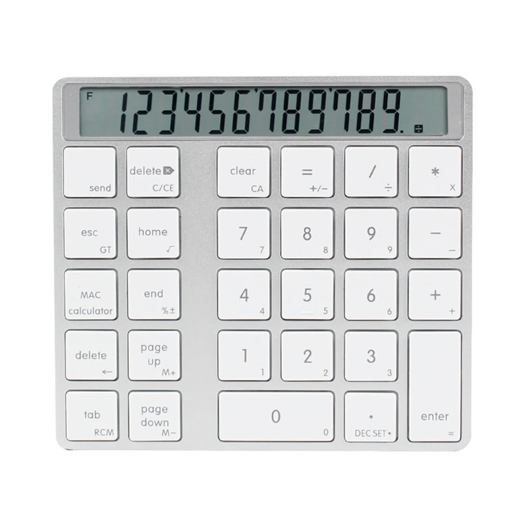 

Ultra Thin Numeric Keypad For Laptop Portable 2 In 1 Computer Magic 28keys Calculator Mini Digital Keyboard Wireless Bluetooth
