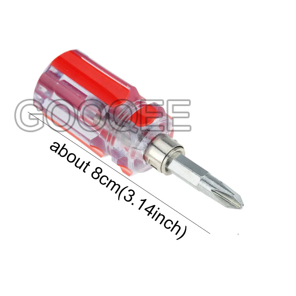 Отвертка двойного назначения с шлицей/Phillips 1 шт. отвертка храповым механизмом