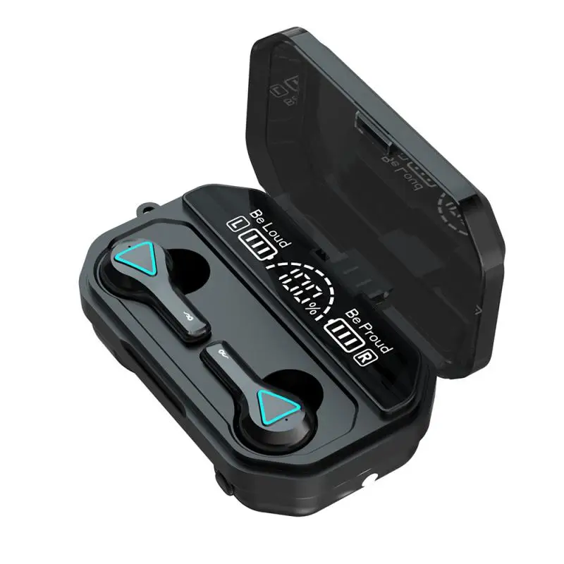 

TWS-стереонаушники с поддержкой Bluetooth 5,1 и зарядным футляром на 2200 мА · ч