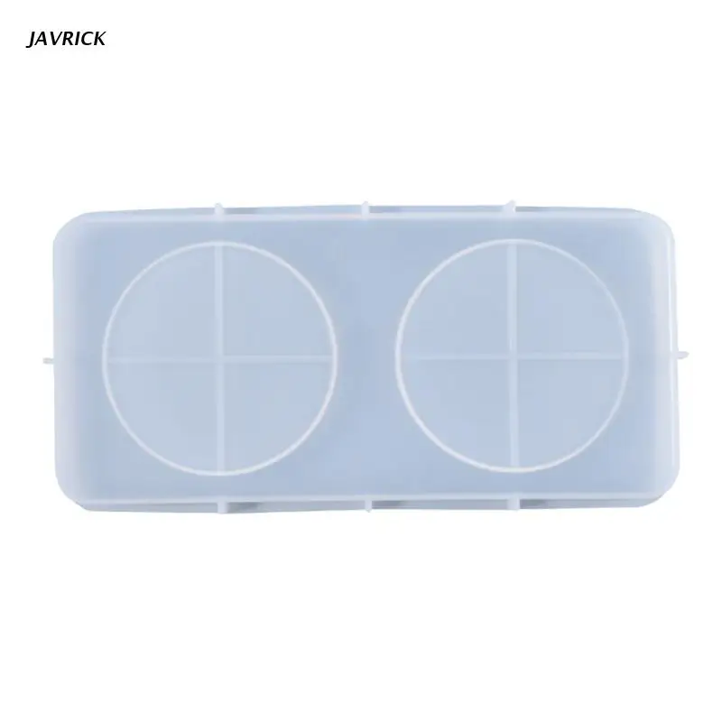 

Wine Tray Epoxy Resin Mold Coaster Casting Silicone Mould DIY Crafts Cup Mat Home Decoration Making Tool