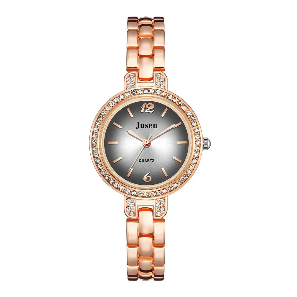 Rose Gold Qualities Women Bracelet Watches Full Stainless Steel Fashion Luxury Crystal Watch Ladies Quartz Wristwatches Gifts ladies new fashion casual watches women luxury crystal bracelet watch steel band girl quartz clock gifts female gold time hour