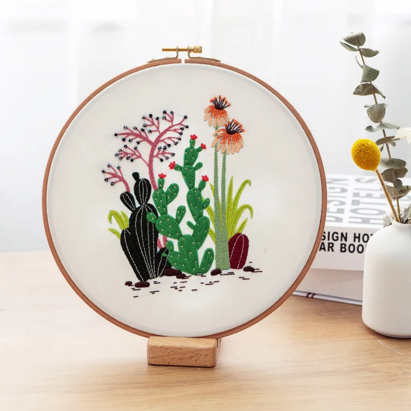 Обруч для вышивки сделай сам многофункциональный держатель с деревянной основой