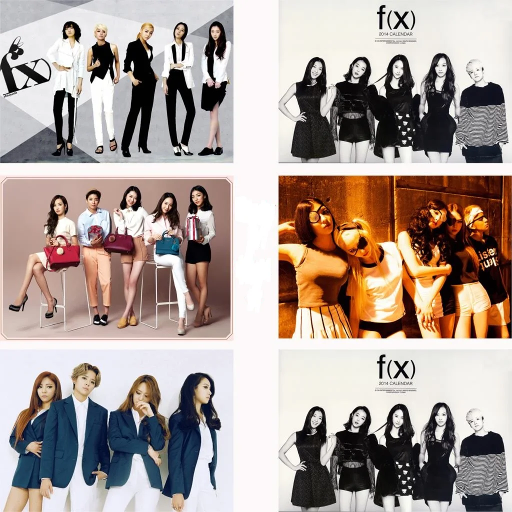 Алмазная живопись F(x) Постер K-POP алмазы инкрустированный алмазами Mosaic сделай сам
