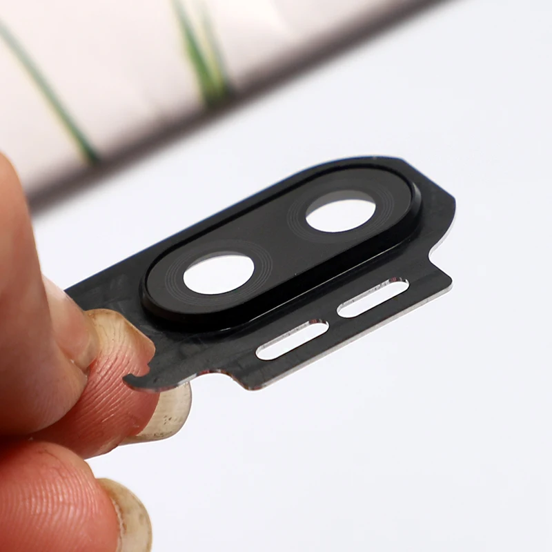 Oneplus6T для Oneplus 6T One Plus стекло объектива камеры с рамкой держатель ремонт задняя