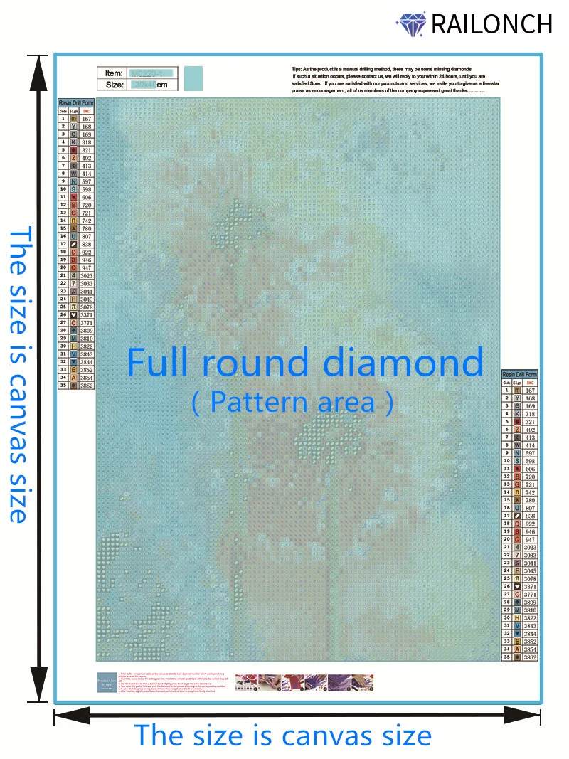 

RAILONCH Diamond Painting Full Square/Round Kids 5D DIY Diamond Embroidery Mosaic Portrait Angel Decorations Home