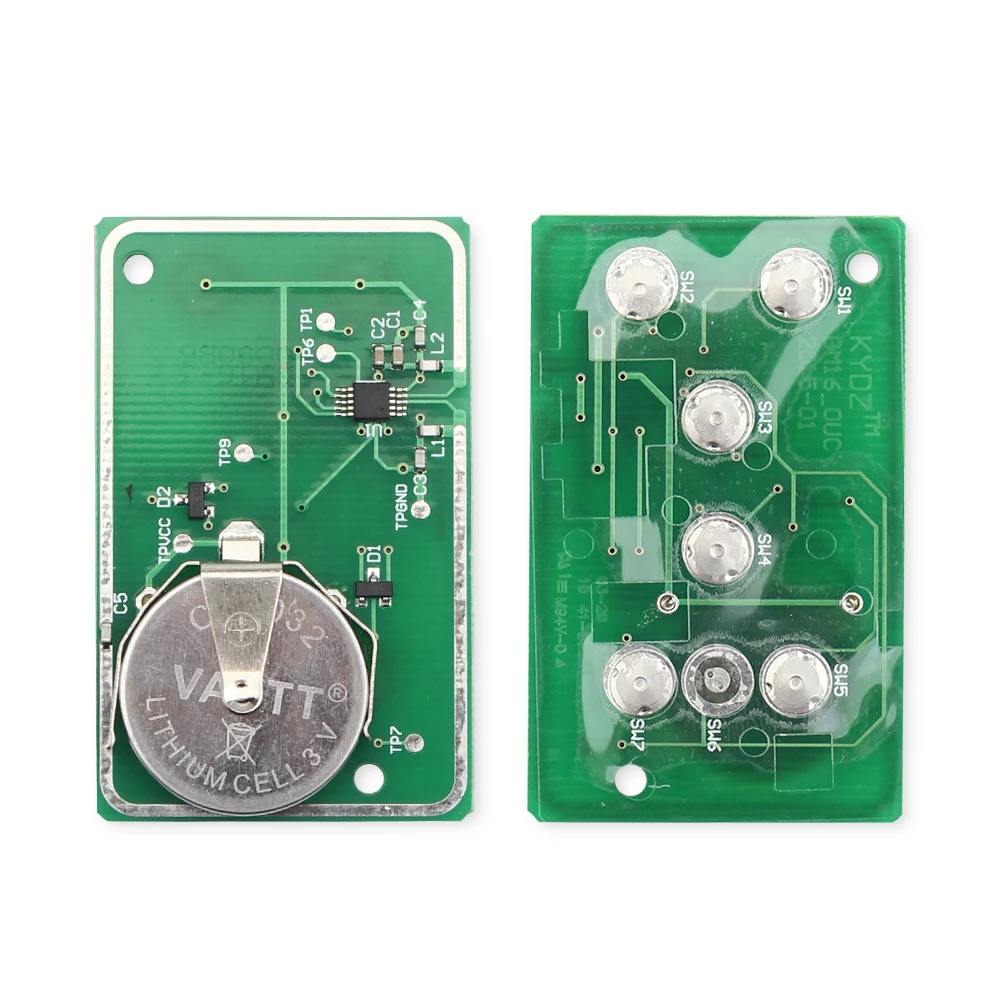 KEYYOU 6 кнопок дистанционный ключ без ключа для автомобиля брелок Cadillac Escalade ESV EXT