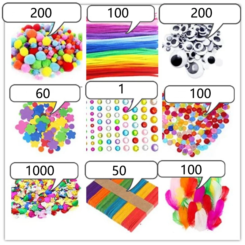 Товары для творчества и рукоделия детей Школьный Набор ручной работы сенсорное