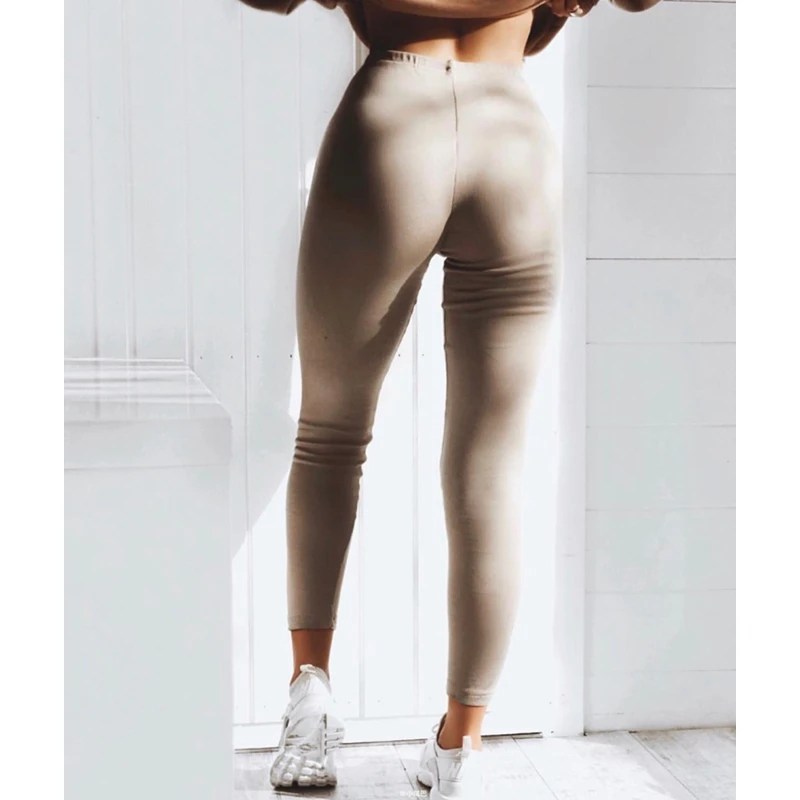 Fitness leggings push up sexy workout high waist soft ladies cotton jeggings Winter clothes women activewear | Женская одежда